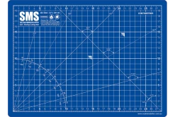 CMAT02 | Scale Modellers Supply SMS Premium Cutting Mat A4 Blue