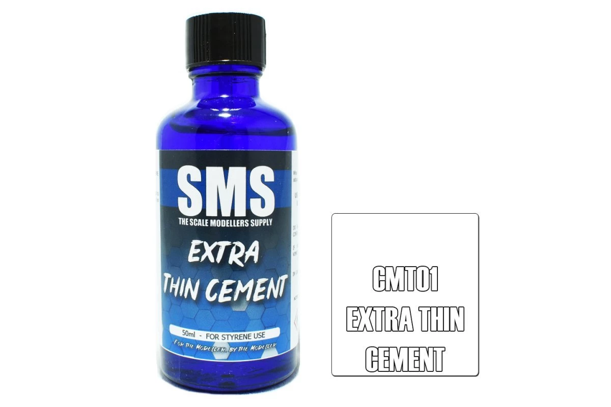 CMT01 | Scale Modellers Supply SMS Extra Thin Cement 50ml
