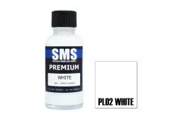 PL02 | Scale Modellers Supply SMS Premium White 30ml