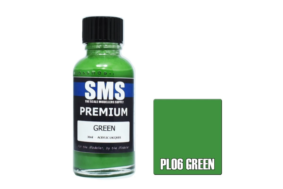PL06 | Scale Modellers Supply SMS Premium Green 30ml