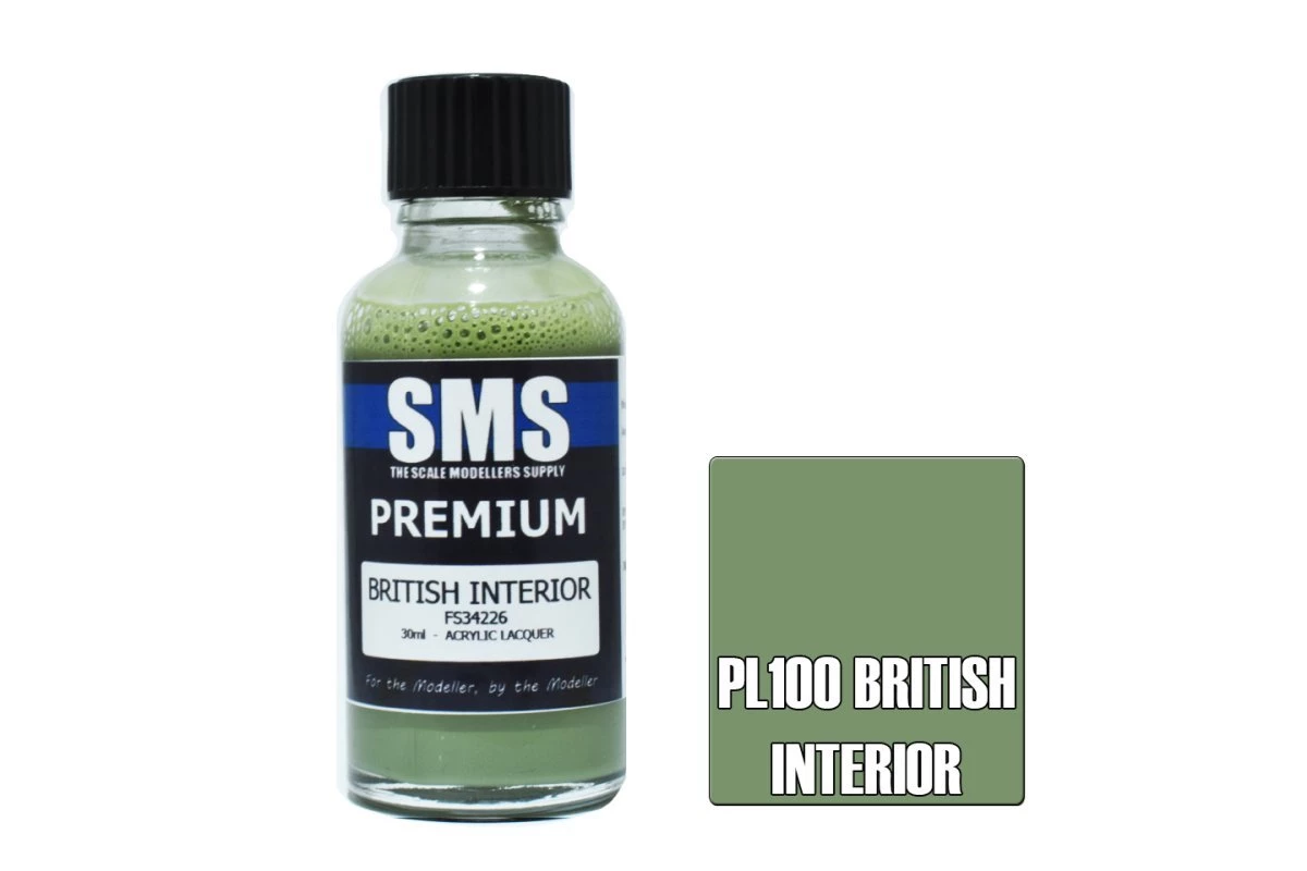PL100 | Scale Modellers Supply SMS Premium British Interior 30ml