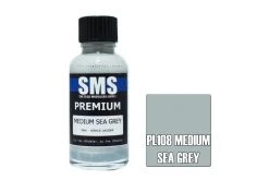 PL108 | Scale Modellers Supply SMS Premium Medium Sea Grey 30ml