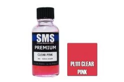 PL111 | Scale Modellers Supply SMS Premium Clear Pink 30ml
