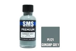 PL121 | Scale Modellers Supply SMS Premium Gunship Grey 30ml