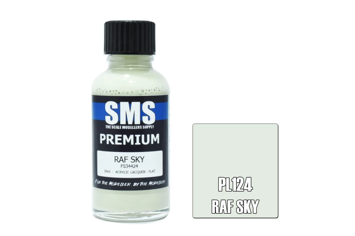 PL124 | Scale Modellers Supply SMS Premium RAF Sky 30ml