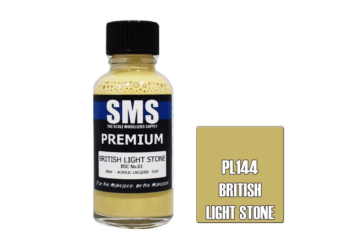 PL144 | Scale Modellers Supply SMS Premium British Light Stone 30ml