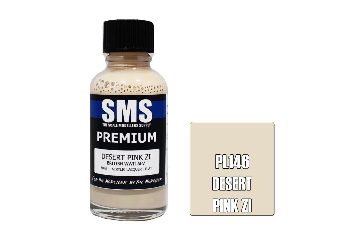 PL146 | Scale Modellers Supply SMS Premium Desert Pink Zi 30ml
