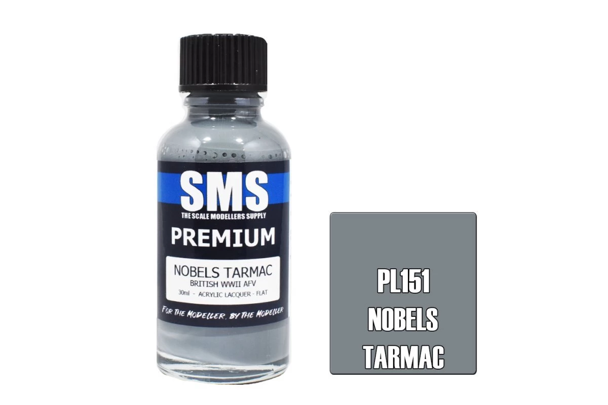 PL151 | Scale Modellers Supply SMS Premium Nobels Tarmac 30ml