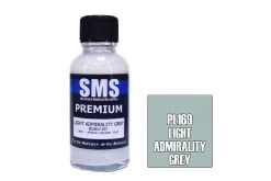 PL169 | Scale Modellers Supply SMS Premium Light Admirality Grey 30ml