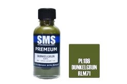 PL186 | Scale Modellers Supply SMS Premium Dunkelgrun Rlm71 30ml