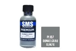 PL187 | Scale Modellers Supply SMS Premium Dunkelgrau Rlm74 30ml