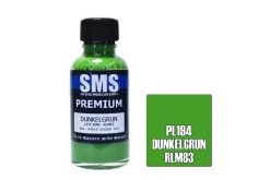 PL194 | Scale Modellers Supply SMS Premium Dunkelgrun Rlm83 30ml