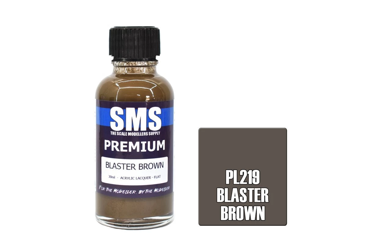PL219 | Scale Modellers Supply SMS Premium Blaster Brown 30ml