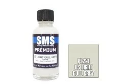PL221 | Scale Modellers Supply SMS Premium US Light Gull Grey 30ml