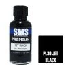 PL30 | Scale Modellers Supply SMS Premium Jet Black 30ml