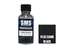 PL33 | Scale Modellers Supply SMS Premium Camo Black 30ml