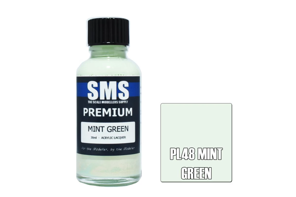 PL48 | Scale Modellers Supply SMS Premium Mint Green 30ml