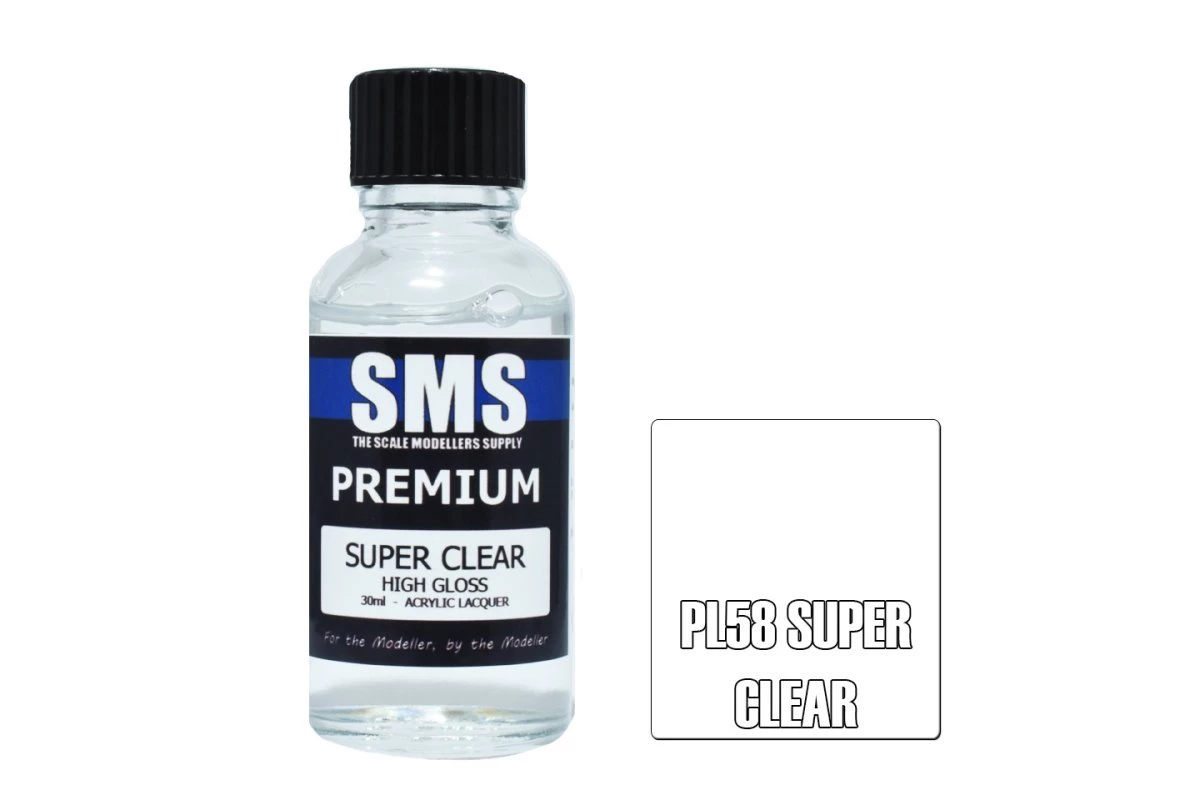 PL58 | Scale Modellers Supply SMS Premium Super Clear 30ml