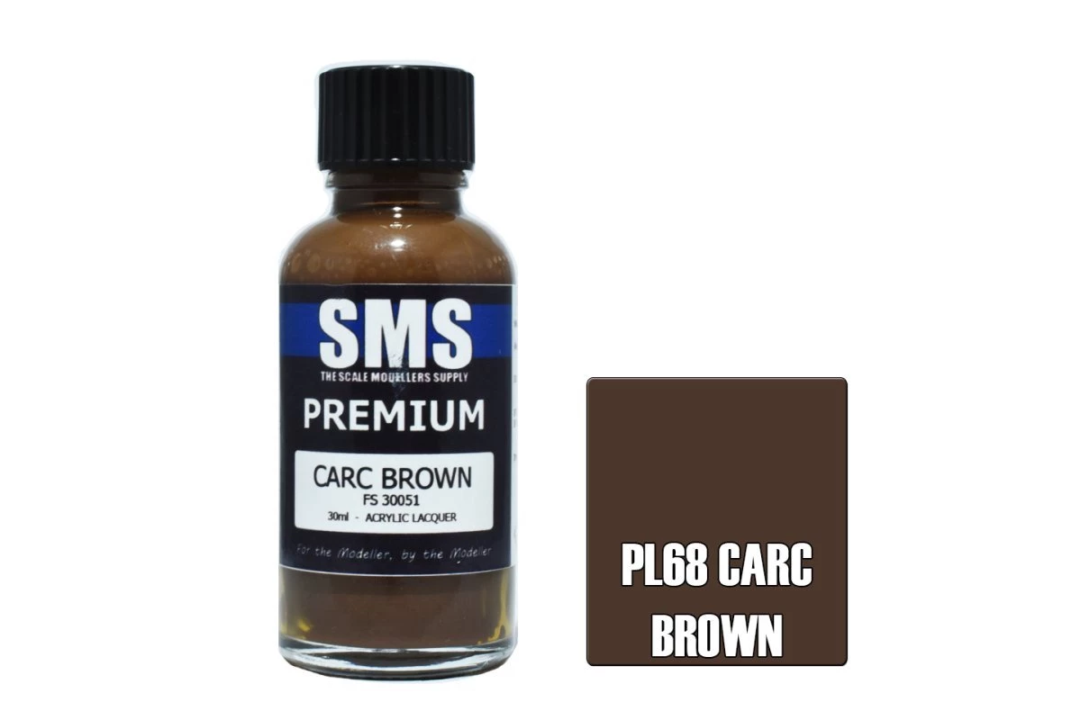 PL68 | Scale Modellers Supply SMS Premium Carc Brown 30ml