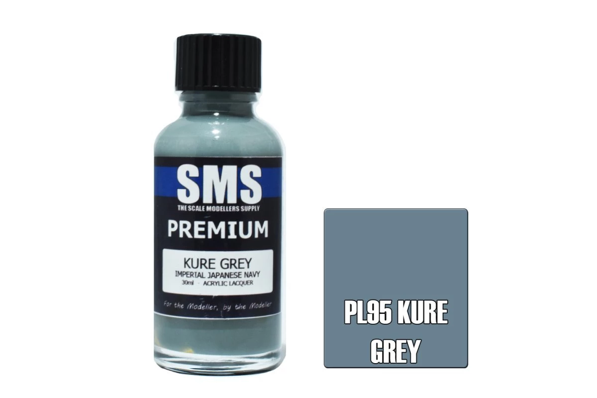 PL95 | Scale Modellers Supply SMS Premium Kure Grey (Ijn) 30ml