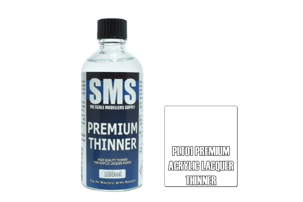 PLT01 | Scale Modellers Supply SMS Acrylic Lacquer Thinner 100ml