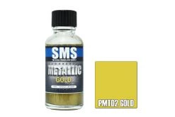 PMT02 | Scale Modellers Supply SMS Metallic Gold 30ml
