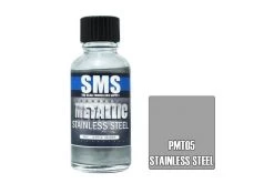 PMT05 | Scale Modellers Supply SMS Metallic Stainless Steel 30ml