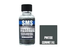 PMT08 | Scale Modellers Supply SMS Metallic Gunmetal 30ml