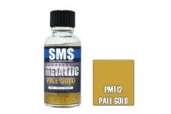 PMT12 | Scale Modellers Supply SMS Metallic Pale Gold 30ml