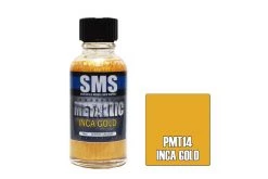 PMT14 | Scale Modellers Supply SMS Metallic Inca Gold 30ml