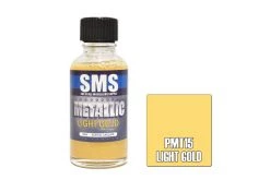 PMT15 | Scale Modellers Supply SMS Metallic Light Gold 30ml